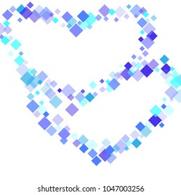 Rhombus vector minimal geometric cover template of isolated elements.Future geometric template rhombus vector. Used as print, card, backdrop, template, texture, background, wallpaper, banner, border