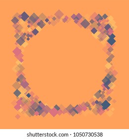 Rhombus vector minimal geometric cover template of isolated elements.Future geometric template rhombus vector. Used as print, card, backdrop, template, texture, background, wallpaper, banner, border