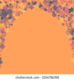 Rhombus vector minimal geometric cover template of isolated elements.Future geometric template rhombus vector. Used as print, card, backdrop, template, texture, background, wallpaper, banner, border