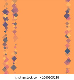 Rhombus vector minimal geometric cover template of isolated elements.Future geometric template rhombus vector. Used as print, card, backdrop, template, texture, background, wallpaper, banner, border