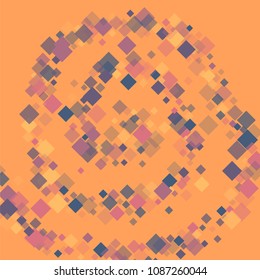 Rhombus vector minimal geometric cover template of isolated elements.Future geometric template rhombus vector. Used as print, card, backdrop, template, texture, background, wallpaper, banner, border