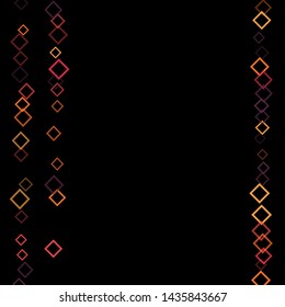 Rhombus vector minimal geometric cover template of isolated elements.Future geometric template rhombus vector. Used as print, card, backdrop, template, texture, background, wallpaper, banner, border