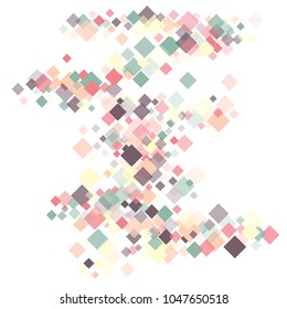 Rhombus vintage minimal geometric cover template of isolated elements. Future geometric template rhombus vintage. Used as print, card, backdrop, template, texture, background, wallpaper, banner