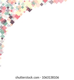 Rhombus vintage minimal geometric cover template of isolated elements. Future geometric template rhombus vintage. Used as print, card, backdrop, template, texture, background, wallpaper, banner