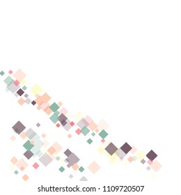Rhombus vintage minimal geometric cover template of isolated elements. Future geometric template rhombus vintage. Used as print, card, backdrop, template, texture, background, wallpaper, banner