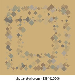 Rhombus vintage minimal geometric cover template of isolated elements. Future geometric template rhombus vintage. Used as print, card, backdrop, template, texture, background, wallpaper, banner