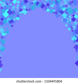 Rhombus violet minimal geometric cover template of isolated elements.Future geometric template rhombus violet. Used as print, card, backdrop, template, texture, background, wallpaper, banner, border