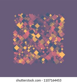 Rhombus violet minimal geometric cover template of isolated elements.Future geometric template rhombus violet. Used as print, card, backdrop, template, texture, background, wallpaper, banner, border