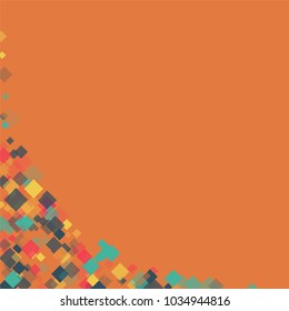Rhombus wallpaper minimal geometric cover template of isolated elements.Future geometric template rhombus wallpaper. Used as print, backdrop, template, texture, background, wallpaper, banner, border