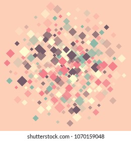 Rhombus wallpaper minimal geometric cover template of isolated elements.Future geometric template rhombus wallpaper. Used as print, backdrop, template, texture, background, wallpaper, banner, border