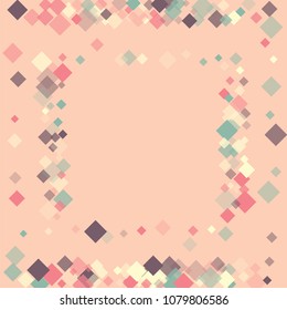 Rhombus wallpaper minimal geometric cover template of isolated elements.Future geometric template rhombus wallpaper. Used as print, backdrop, template, texture, background, wallpaper, banner, border