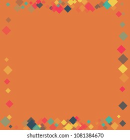 Rhombus wallpaper minimal geometric cover template of isolated elements.Future geometric template rhombus wallpaper. Used as print, backdrop, template, texture, background, wallpaper, banner, border