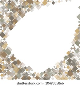 Rhombus white minimal geometric cover template of isolated elements. Future geometric template rhombus white. Used as print, card, backdrop, template, texture, background, wallpaper, banner, border
