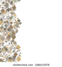 Rhombus white minimal geometric cover template of isolated elements. Future geometric template rhombus white. Used as print, card, backdrop, template, texture, background, wallpaper, banner, border