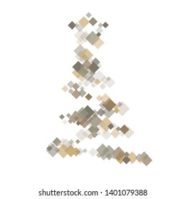 Rhombus white minimal geometric cover template of isolated elements. Future geometric template rhombus white. Used as print, card, backdrop, template, texture, background, wallpaper, banner, border