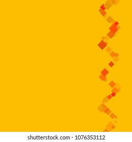 Rhombus yellow minimal geometric cover template of isolated elements.Future geometric cover rhombus yellow. Used as print, card, backdrop, template, texture, background, wallpaper, banner, border