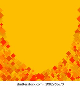 Rhombus yellow minimal geometric cover template of isolated elements.Future geometric cover rhombus yellow. Used as print, card, backdrop, template, texture, background, wallpaper, banner, border