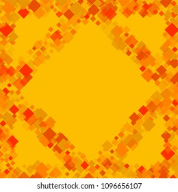 Rhombus yellow minimal geometric cover template of isolated elements.Future geometric cover rhombus yellow. Used as print, card, backdrop, template, texture, background, wallpaper, banner, border