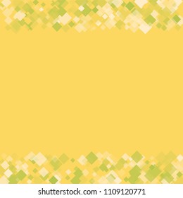 Rhombus yellow minimal geometric cover template of isolated elements.Future geometric cover rhombus yellow. Used as print, card, backdrop, template, texture, background, wallpaper, banner, border