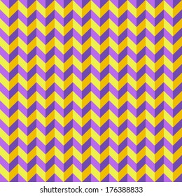 Rhombus yellow and violet texture, seamless. 3d yellow and violet vector texture. Seamless yellow and violet pattern.