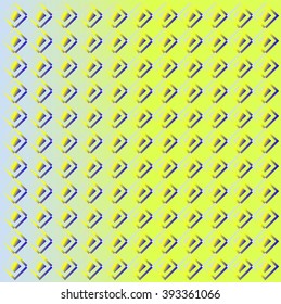 Rhombuses on the light background. Pattern 