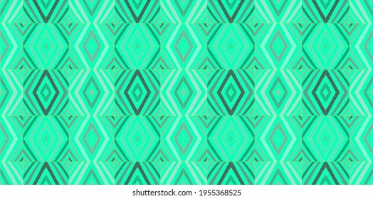 Rhombuses on a light green background. Use it for textures and illustrations.