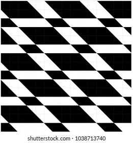  Black rhombuses on a white background

