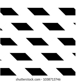  Black rhombuses on a white background
