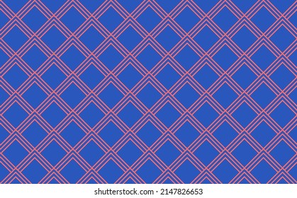 Rhombuses plaid vector pattern background. Suitable for backdrop, wallpaper, prints, cover, and design element.
