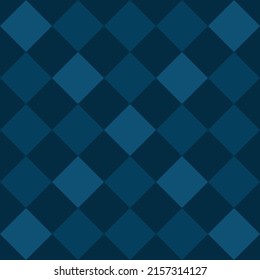 Rhombus nahtlos Muster swatches marineblau Farbe. Unendliche Wiederholung geometrischer abstrakter Mosaikhintergrund Textur für Umhüllung oder Verpackung Kleidung, Decken, Krawatte, Jacke. Geschäftskonzept.