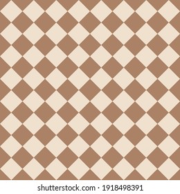 Rhombuses seamless pattern. Vector illustration.