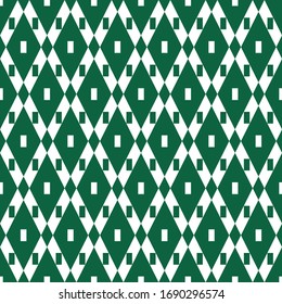 Rhombuses, squares seamless pattern. Ethnic ornament. Checks, diamonds ornate. Tribal motif. Folk wallpaper. Geometric background. Textile print, web design, geometry abstract. Geometrical vector.