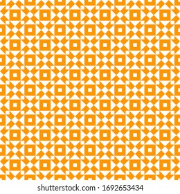 Rhombuses, triangles, squares seamless pattern. Checks, diamonds, triangular shapes ornate. Folk wallpaper. Geometric background. Tribal motif. Ethnic ornament. Textile print, abstract. Vector art