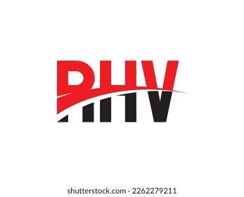 RHV Letter Initial Logo Design Vector Illustration