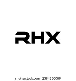 RHX Letter Logo Design, Inspiration for a Unique Identity. Modern Elegance and Creative Design. Watermark Your Success with the Striking this Logo.