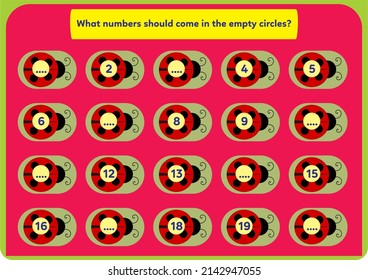 Rhythmic counting activities for kids.