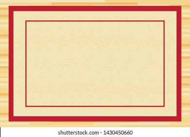 Rhythmic gymnastics court carpet mat vector illustration