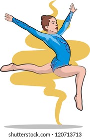 rhythmic gymnastics - free