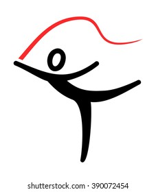 rhythmic gymnastics icon