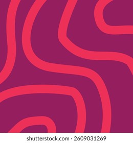 Rhythmic Ribbons Abstract Motion Background