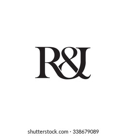 R&I Initial logo. Ampersand monogram logo