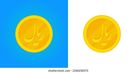 Rial Iran currency gold coin