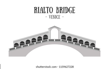 Rialto Bridge in Venice, Italy