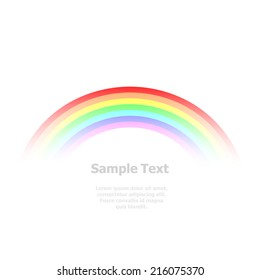 rianbow icon vector illustration