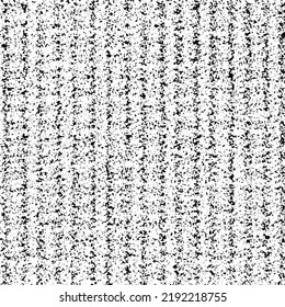 Ribbed carpet texture. Striped terry cloth detail. Monochrome graphics. Abstract vector.