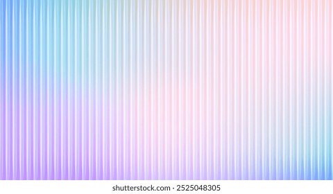 Textura de vidro com nervuras no fundo holográfico claro