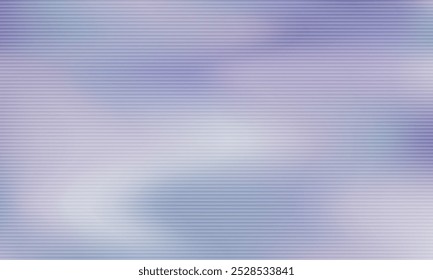 Fundo de vidro com nervuras. Gradiente cinza desfocado. Tela de fundo abstrata removida. Ilustração vetorial. Padrão de cromo.