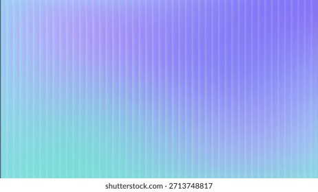 Fundo de vidro com nervuras com efeito de refração. Vidro vermelho com gradiente azul e ciano. Fundo abstrato