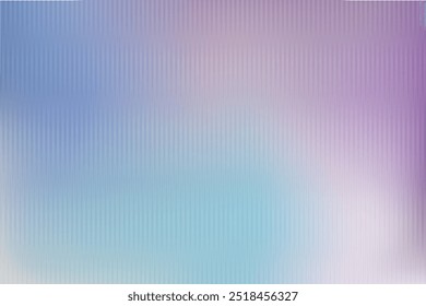 Efecto de vidrio acanalado sobre fondo de arco iris, fondo rectangular 3d. Placa rectangular texturizada brillante transparente. Patrón de gradiente acanalado con deslumbramiento ligero.