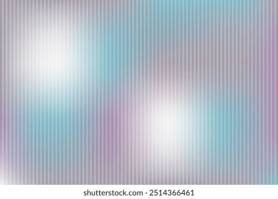 Ribbed glass texture background template design. Ribbed plastic texture backdrop. Vector illustration. 